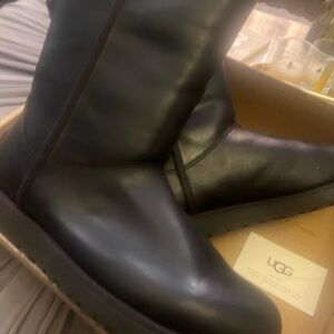 UGG Classic Black Winter Boots